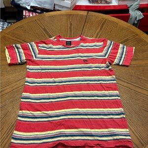 RVCA Men's Multicolor Striped Tee
